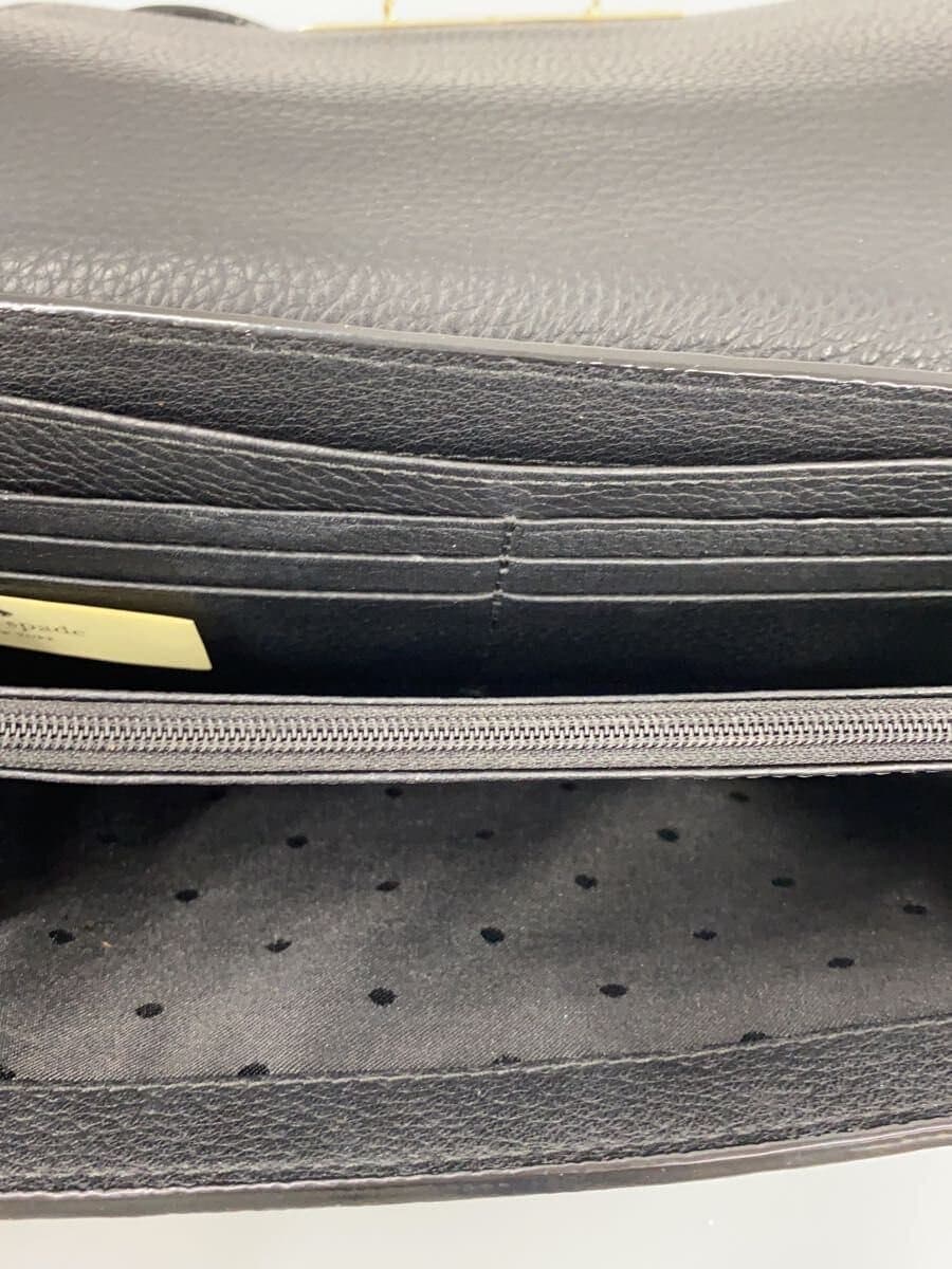 kate spade new york Shoulder Bag Leather BLK Solid PXRU9384 6