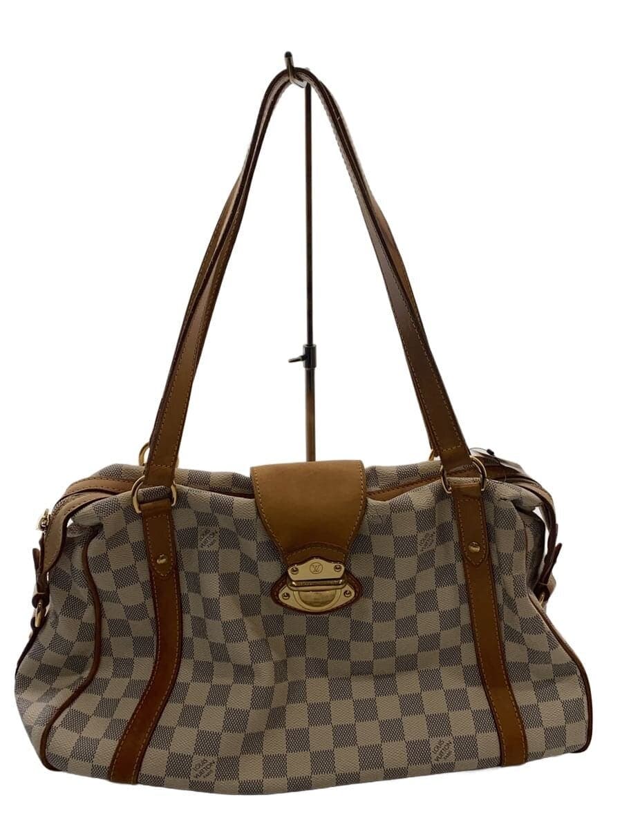 LOUIS VUITTON Stresa PM_Damier Azur PVC WHT All Over Pattern