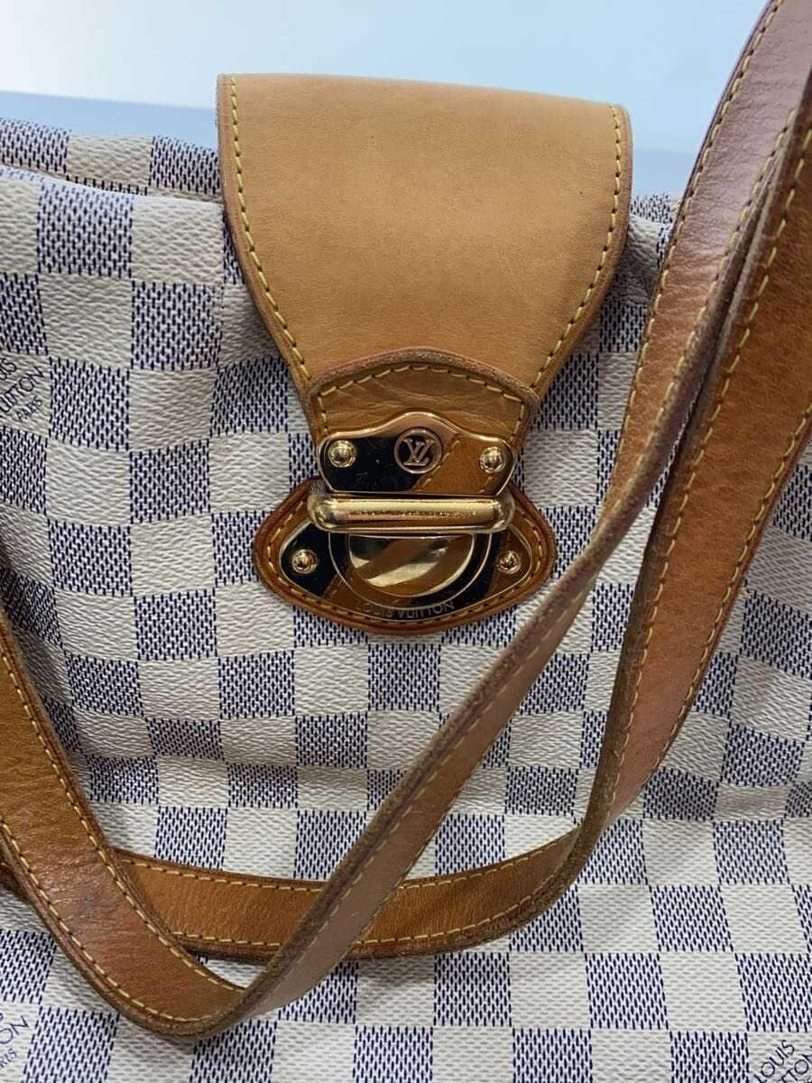 LOUIS VUITTON Stresa PM_Damier Azur PVC WHT All Over Pattern 9