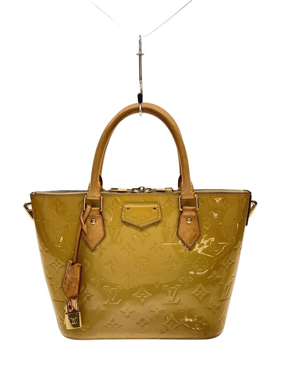 LOUIS VUITTON Montebello MM_Monogram Vernis Patent Leather BEG