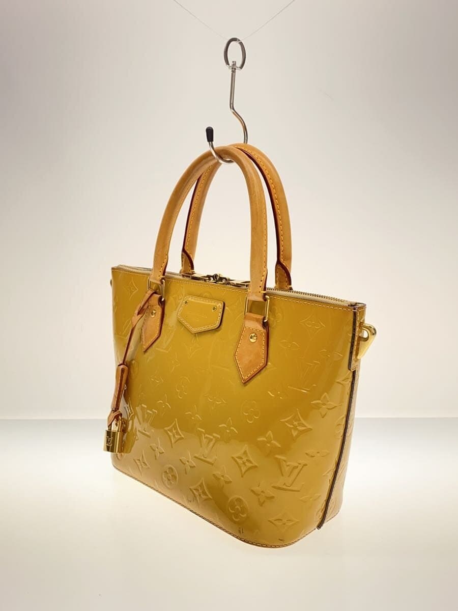LOUIS VUITTON Montebello MM_Monogram Vernis Patent Leather BEG 2