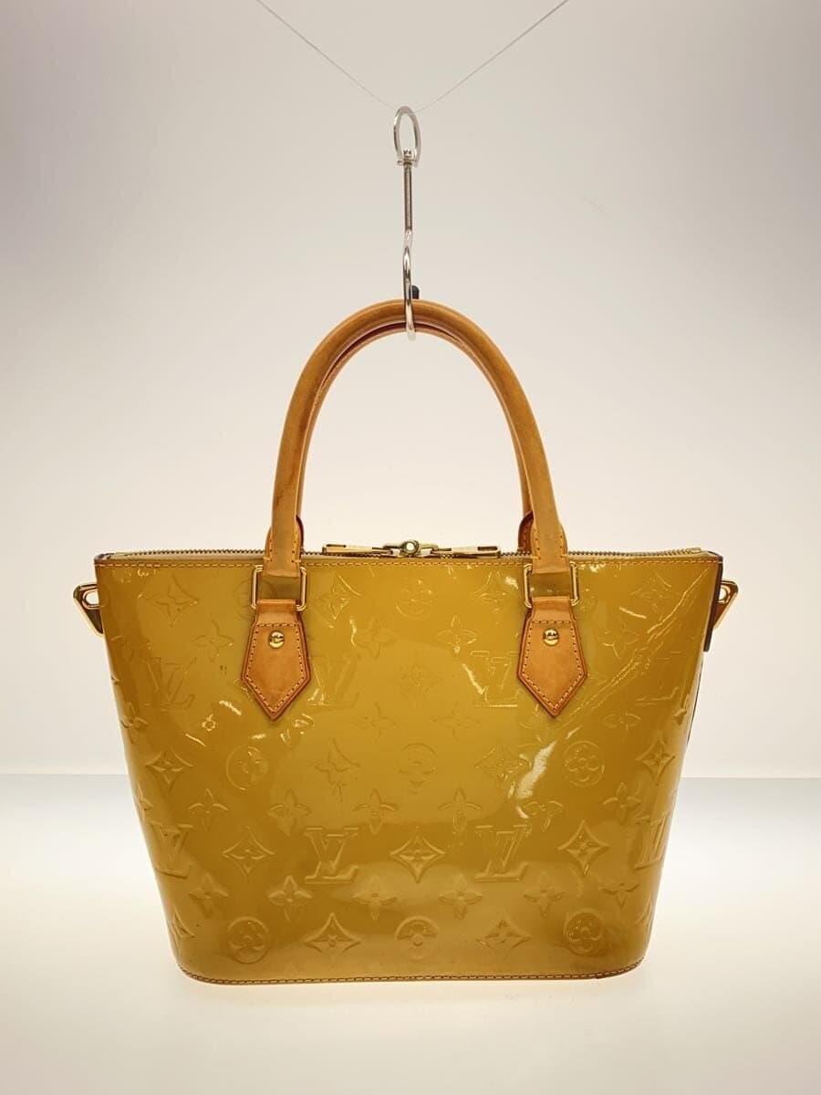 LOUIS VUITTON Montebello MM_Monogram Vernis Patent Leather BEG 3