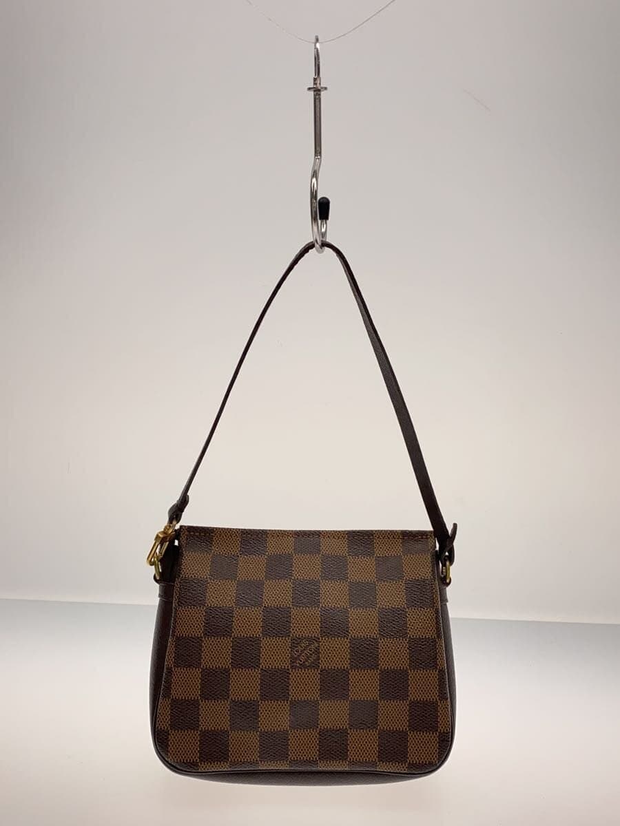 LOUIS VUITTON Trousse Makeup _Damier Ebene BRW All Over Pattern 3