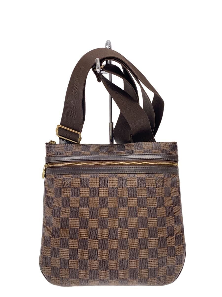 LOUIS VUITTON Pochette Bosphore_Damier Ebene PVC BRW