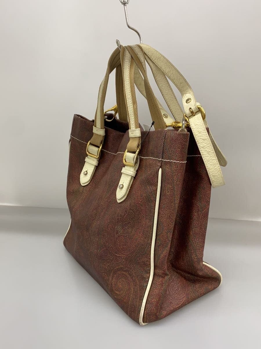 ETRO2-Way Shoulder Bag BRW Paisley Brown 2
