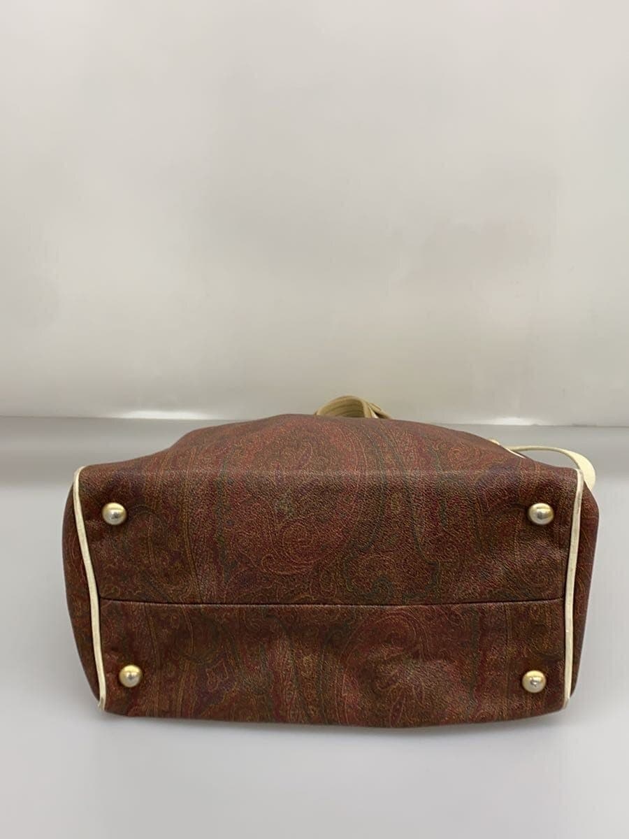 ETRO2-Way Shoulder Bag BRW Paisley Brown 4