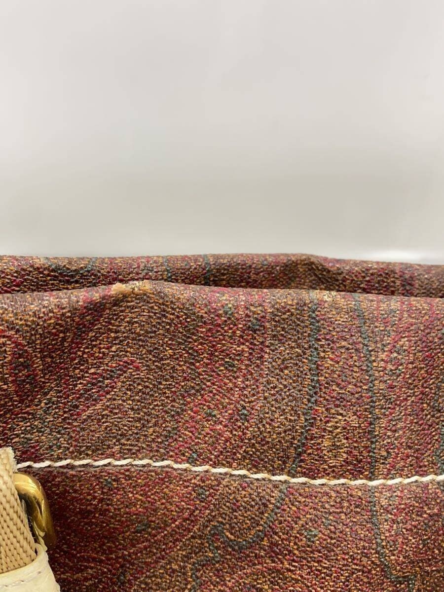 ETRO2-Way Shoulder Bag BRW Paisley Brown 8