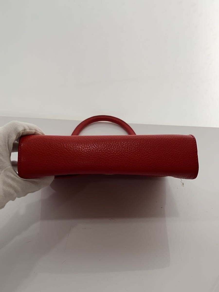 LONGCHAMP2-Way Shoulder Bag Leather RED 4