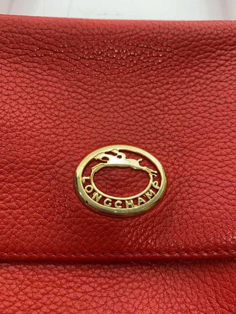 LONGCHAMP2-Way Shoulder Bag Leather RED 5