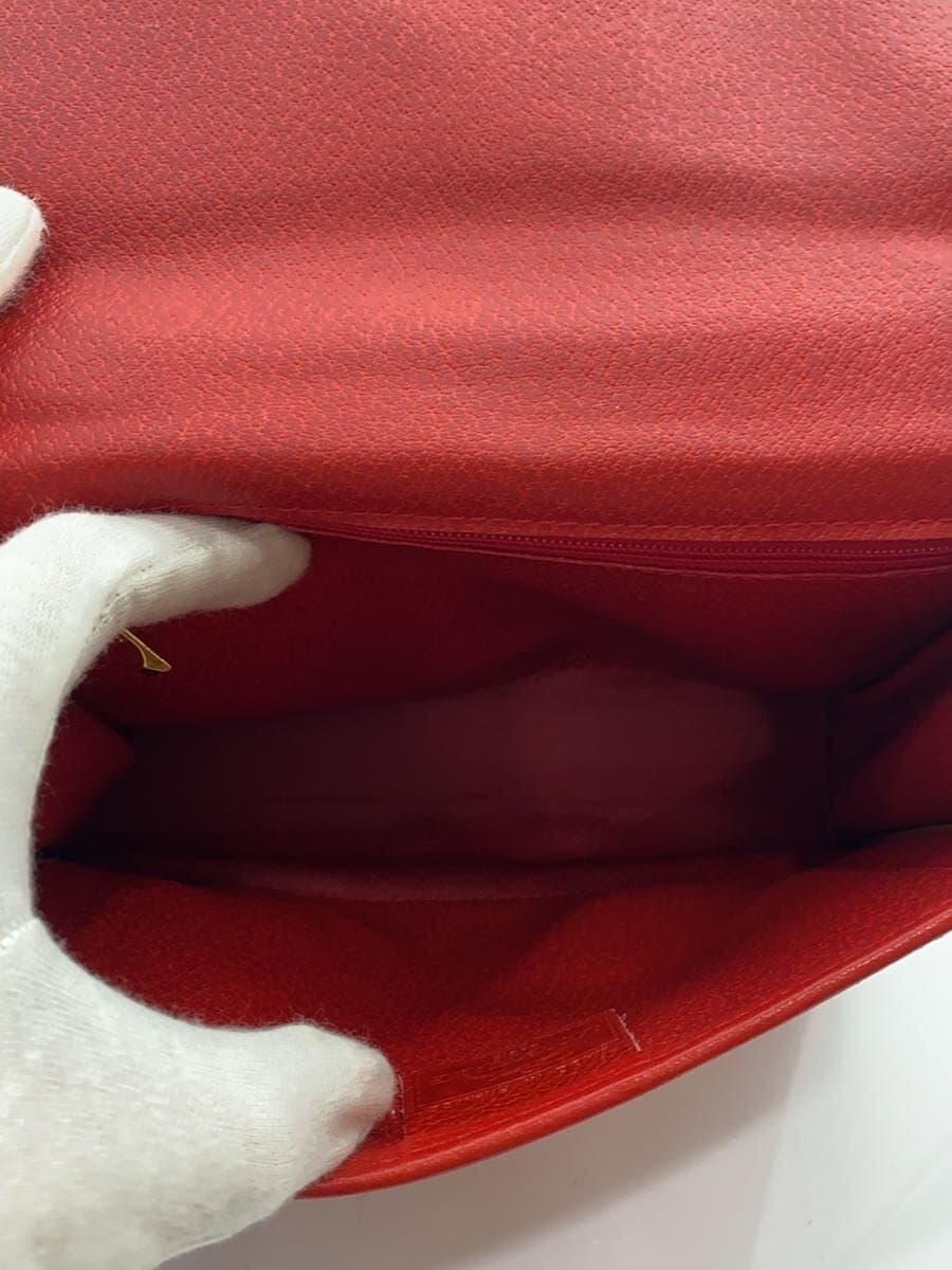 LONGCHAMP2-Way Shoulder Bag Leather RED 6