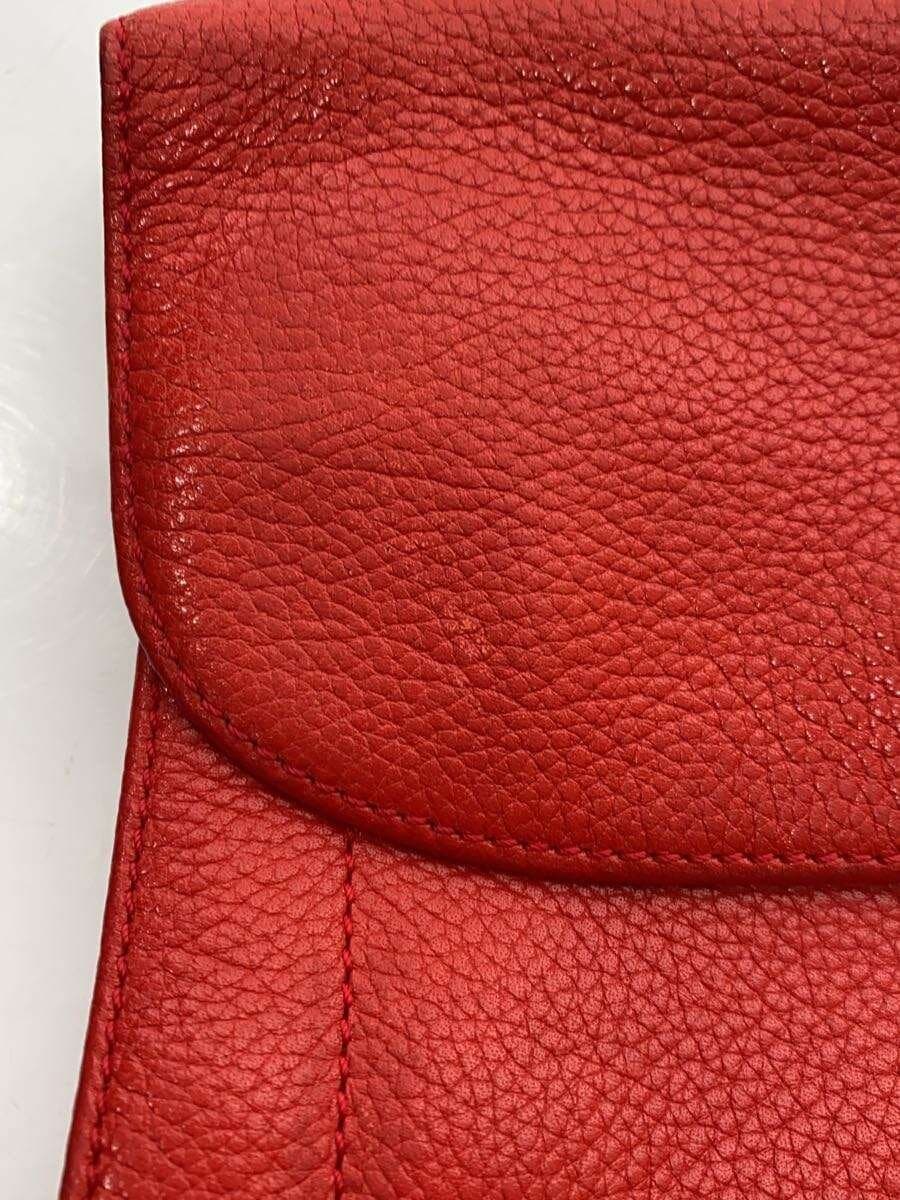 LONGCHAMP2-Way Shoulder Bag Leather RED 8