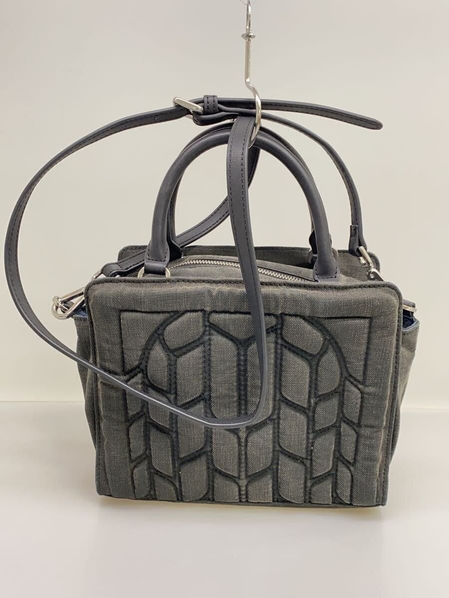 DIESEL2-Way Shoulder Bag Cotton BLK② 3