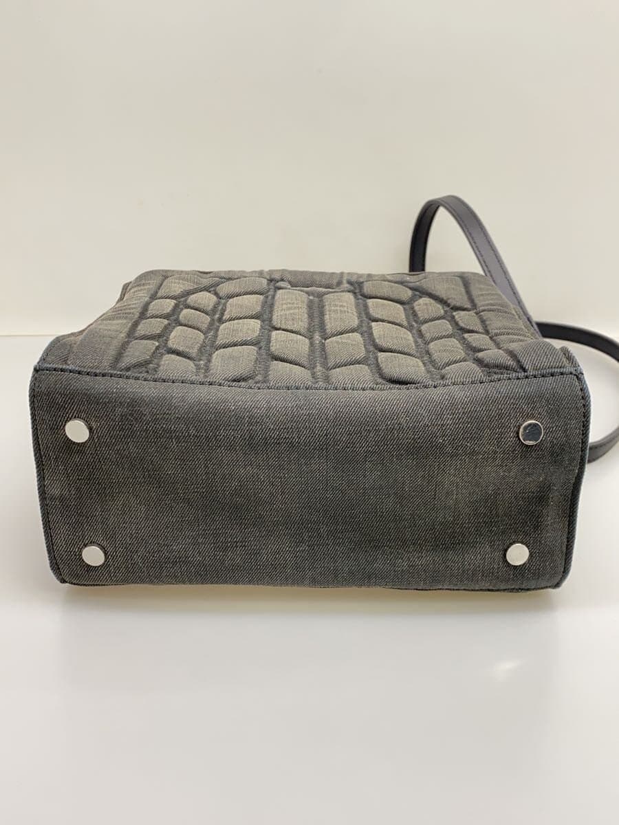 DIESEL2-Way Shoulder Bag Cotton BLK② 4