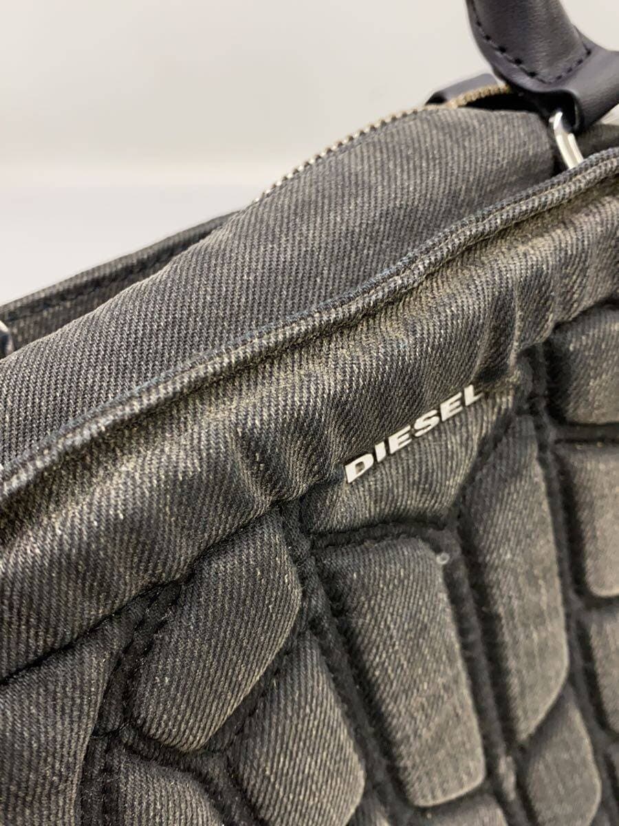 DIESEL2-Way Shoulder Bag Cotton BLK② 7