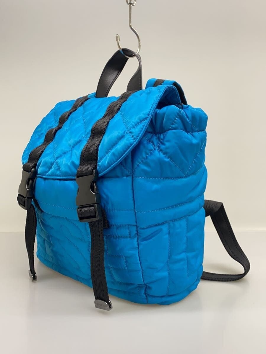 DIESEL Quilted Backpack Nylon BLU④ 2