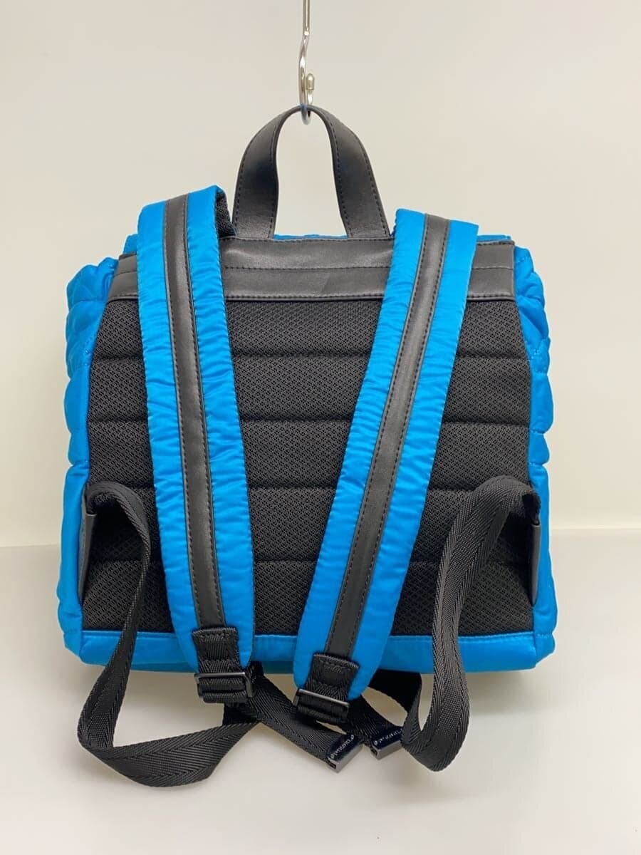 DIESEL Quilted Backpack Nylon BLU④ 3
