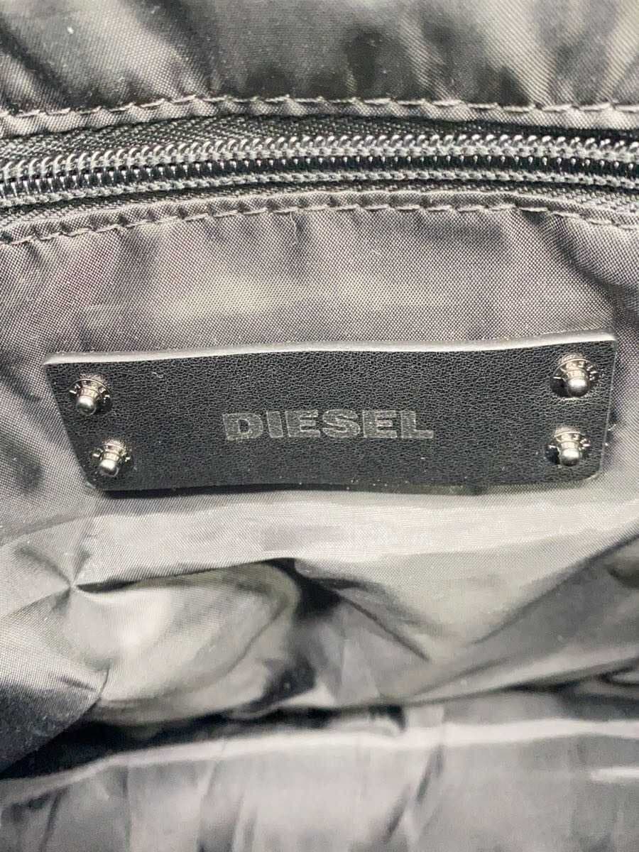 DIESEL Quilted Backpack Nylon BLU④ 5