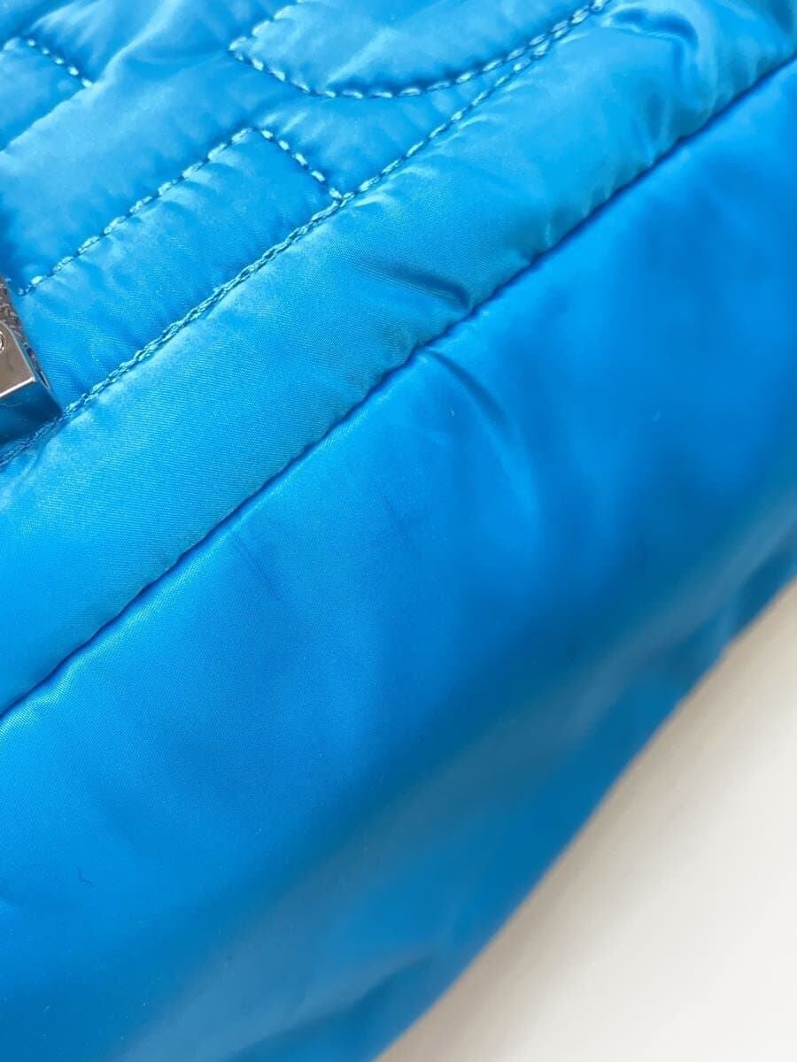 DIESEL Quilted Backpack Nylon BLU④ 7
