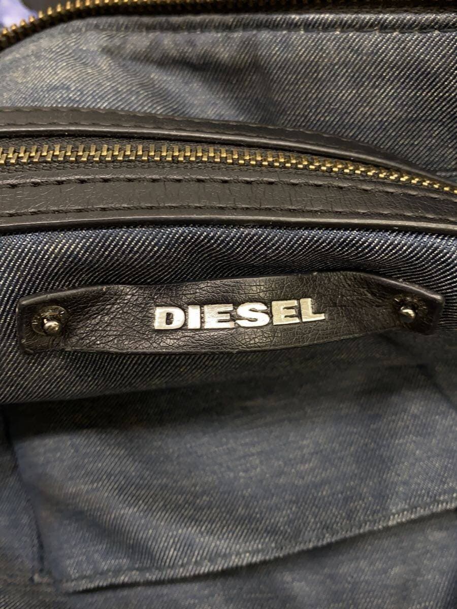 DIESEL Tote Bag Nylon NVY All Over Pattern⑧ 5