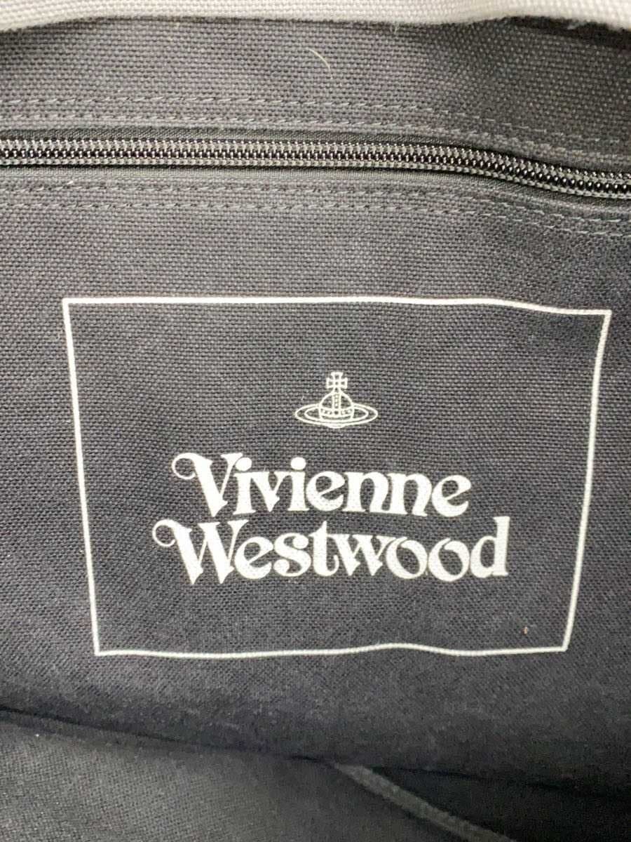 Vivienne Westwood CHAOS Tote Bag Canvas BLK 5
