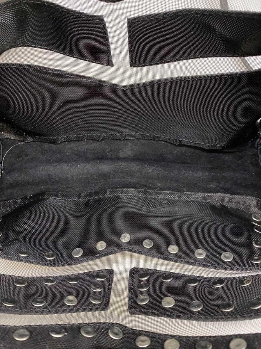 DIESEL2-Way Mesh Studs Tote Bag BLK 6