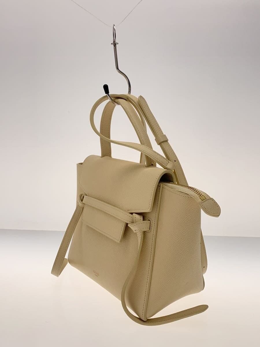 CELINE Nano Belt Bag Shoulder Bag Leather CRM 2