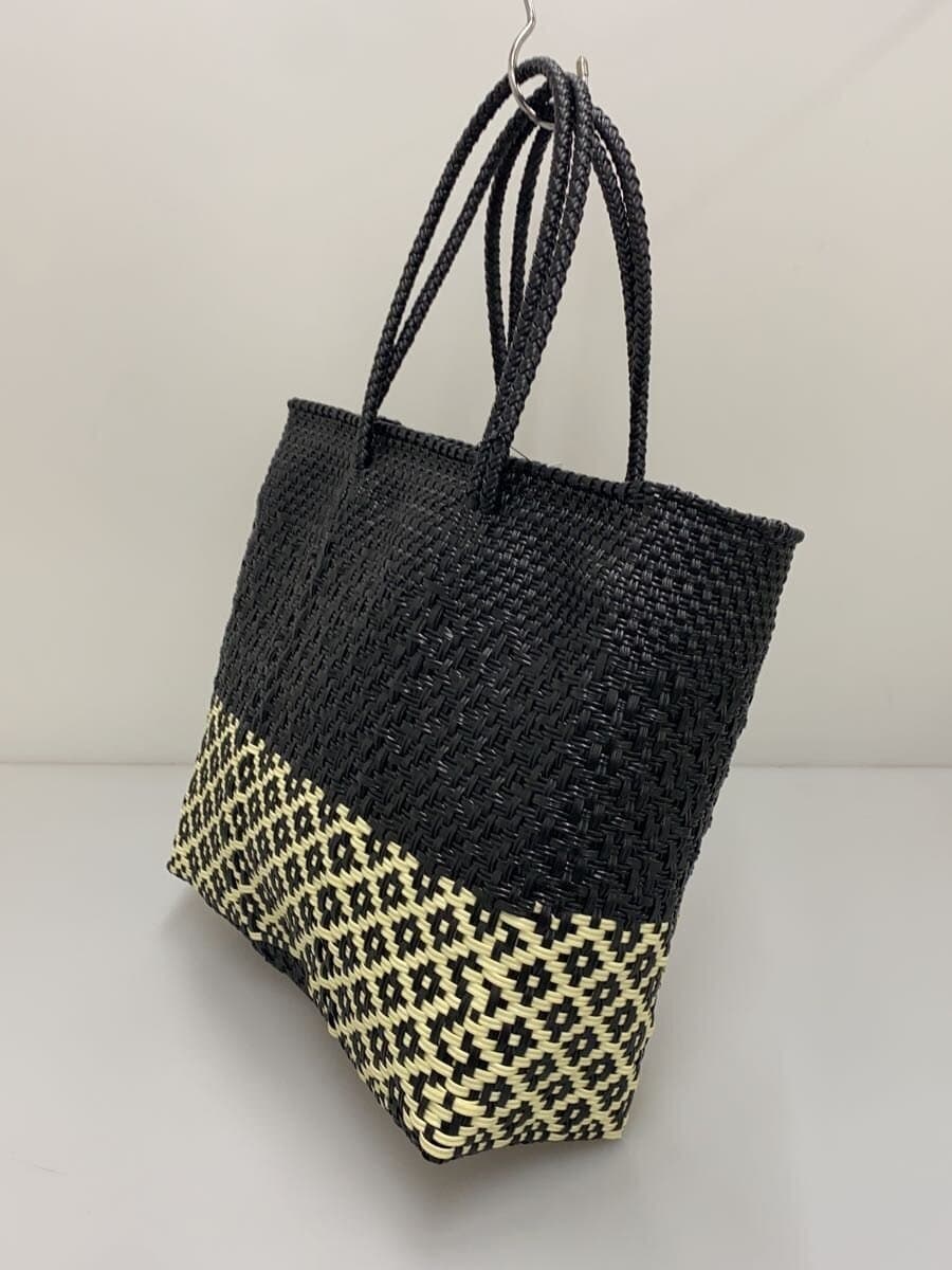 Moon Bird Mercado Tote Bag BLK All Over Pattern 2