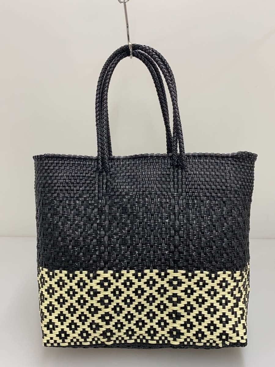 Moon Bird Mercado Tote Bag BLK All Over Pattern 3