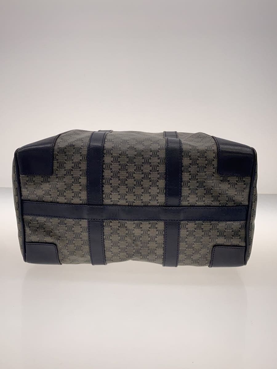 CELINE Triomphe Hardware OLD Handbag PVC NVY All Over Pattern 4