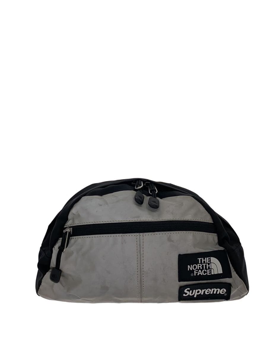 Supreme x THE NORTH FACE x THE NORTH FACE REFLECTIVE 3M ROO Shoulder Bag Polyester BLK