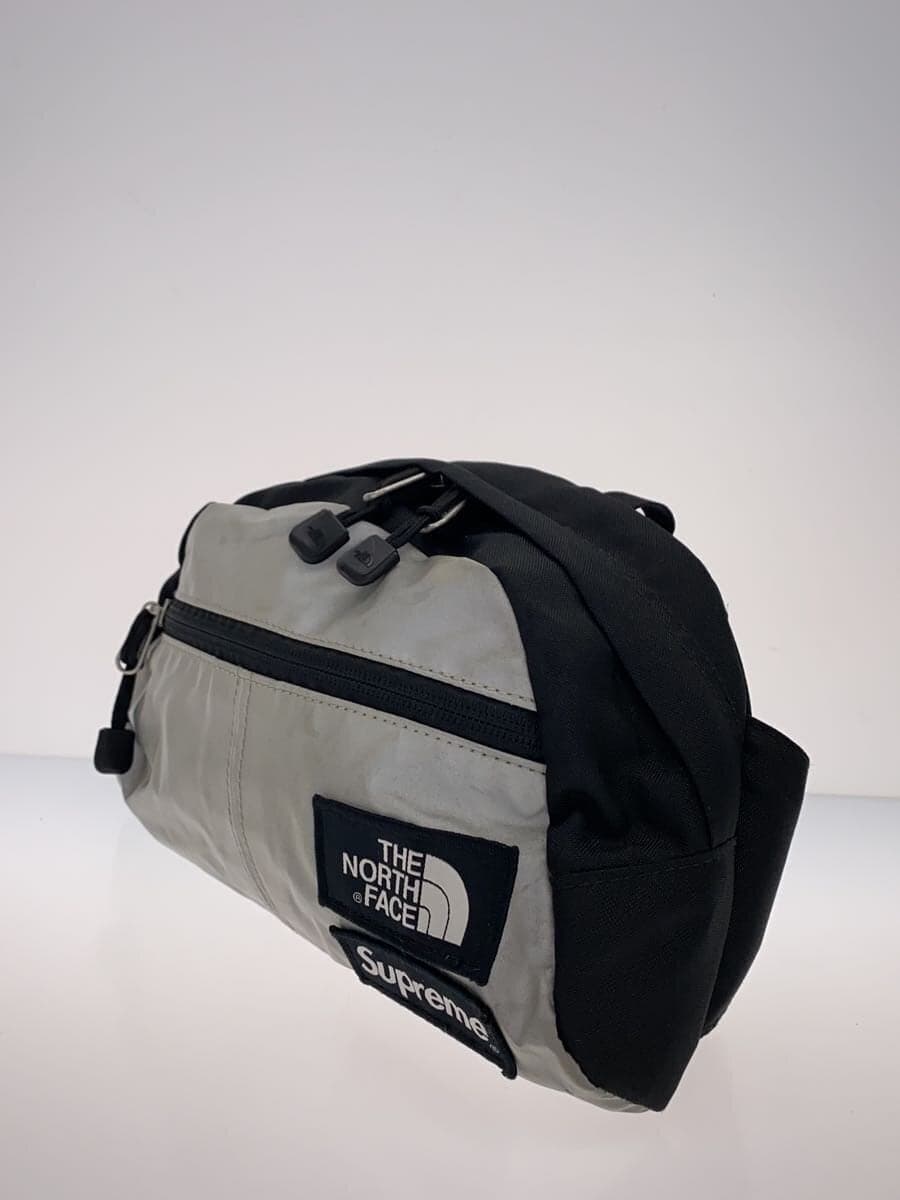 Supreme x THE NORTH FACE x THE NORTH FACE REFLECTIVE 3M ROO Shoulder Bag Polyester BLK 2