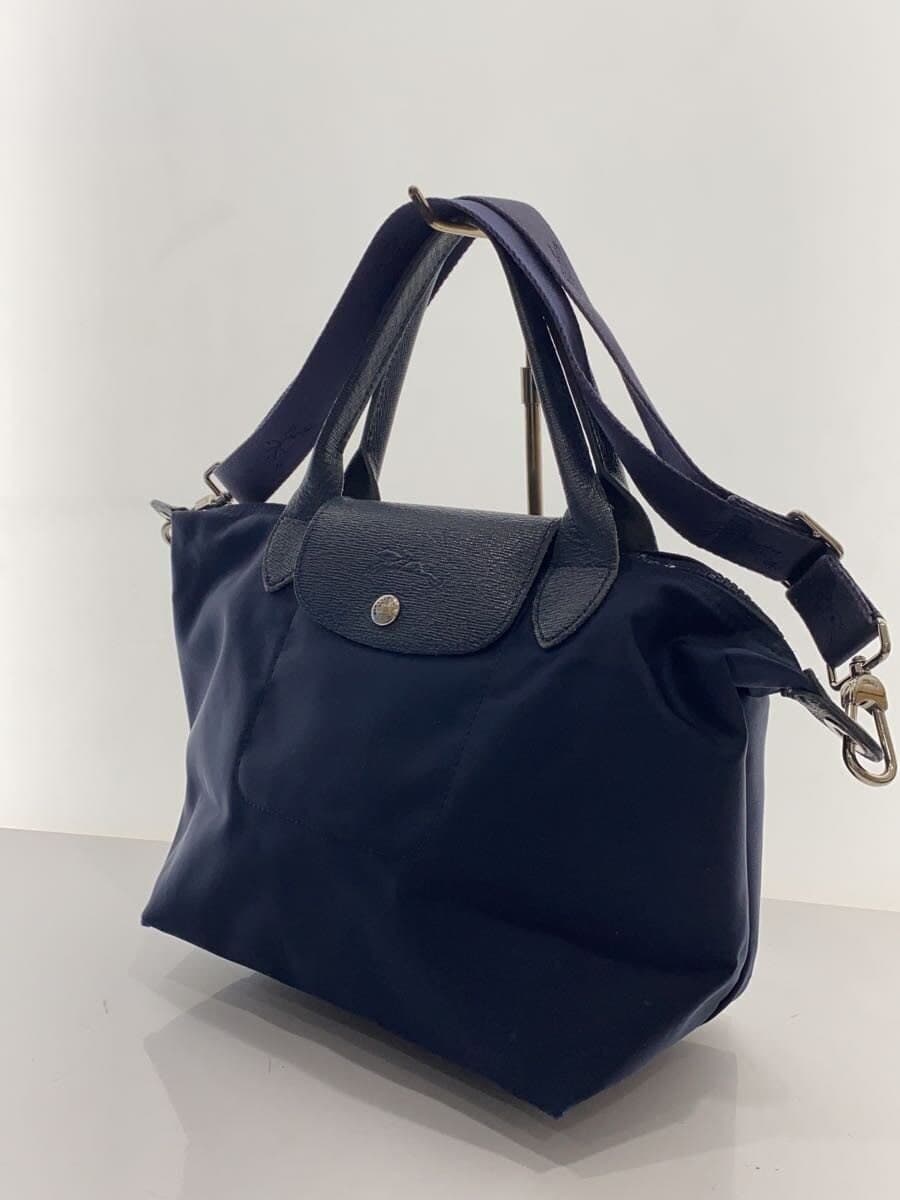 LONGCHAMP2-Way Tote Bag PVC NVY Le Pliage ⑧ 2