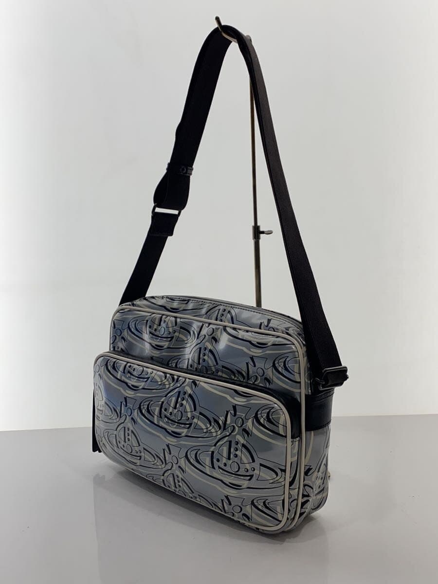 Vivienne Westwood Orb All Over Pattern Shoulder Bag SLV All Over Pattern 2