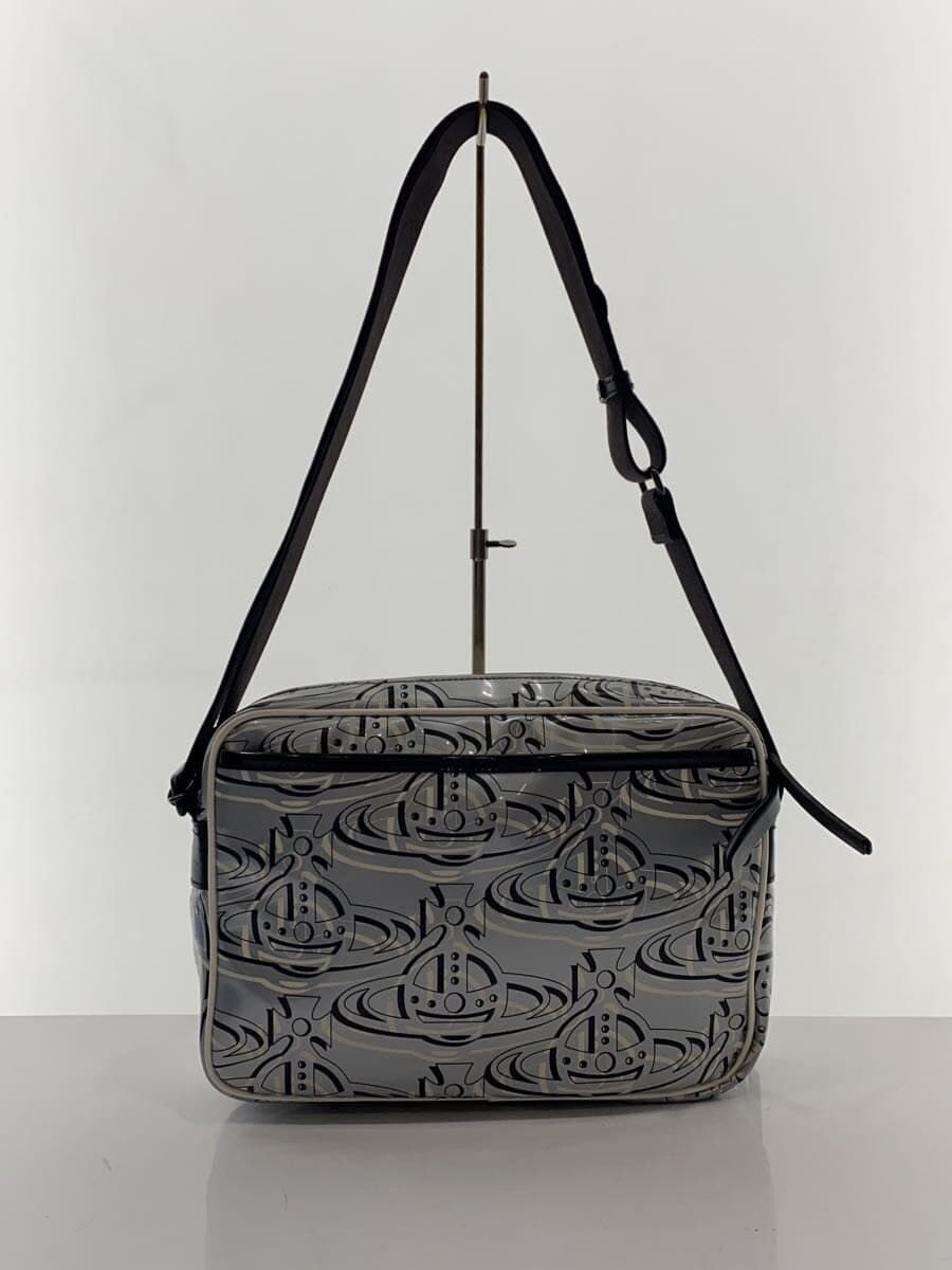 Vivienne Westwood Orb All Over Pattern Shoulder Bag SLV All Over Pattern 3