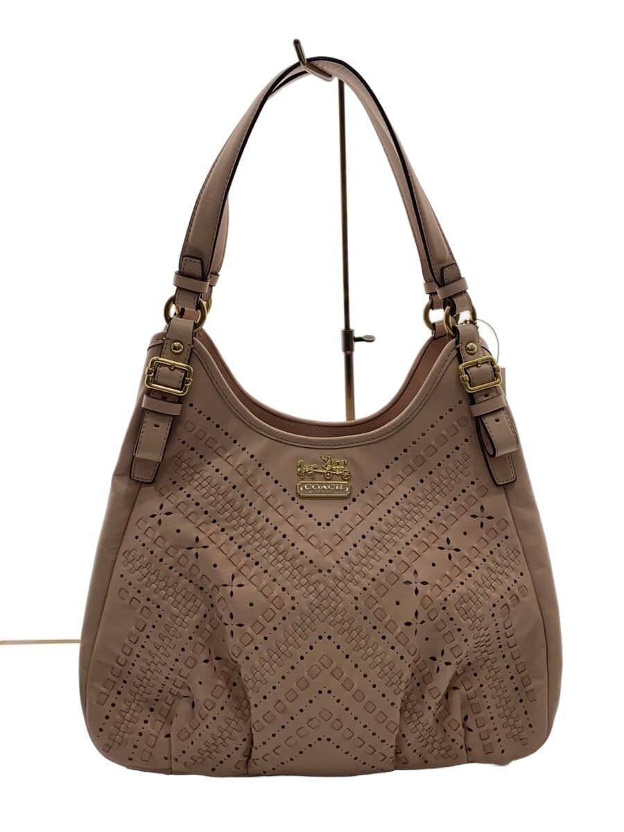 COACH Shoulder Bag_All Leather_All Over Pattern Leather PNK All Over Pattern