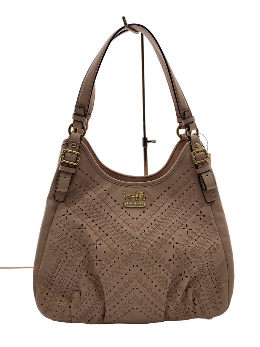 COACH Shoulder Bag_All Leather_All Over Pattern Leather PNK All Over Pattern