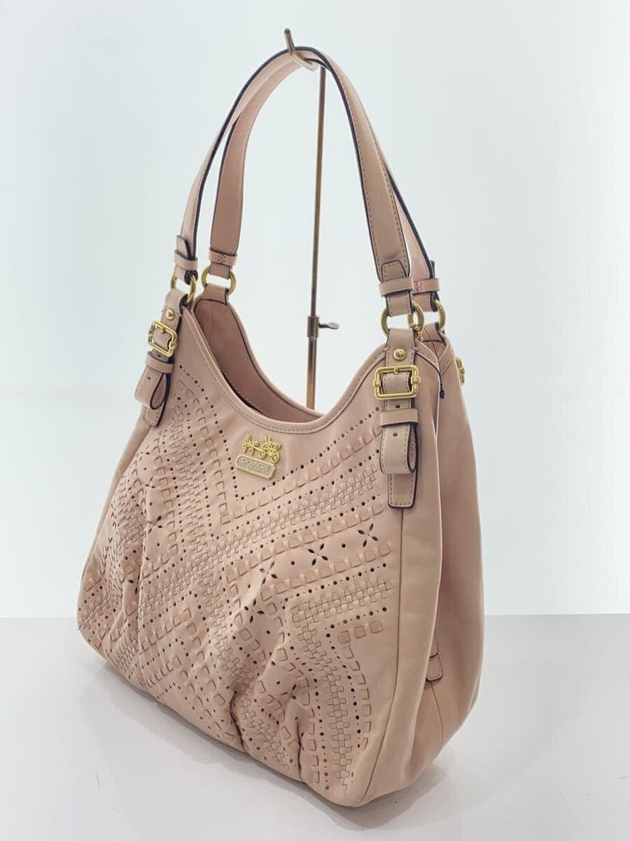 COACH Shoulder Bag_All Leather_All Over Pattern Leather PNK All Over Pattern 2