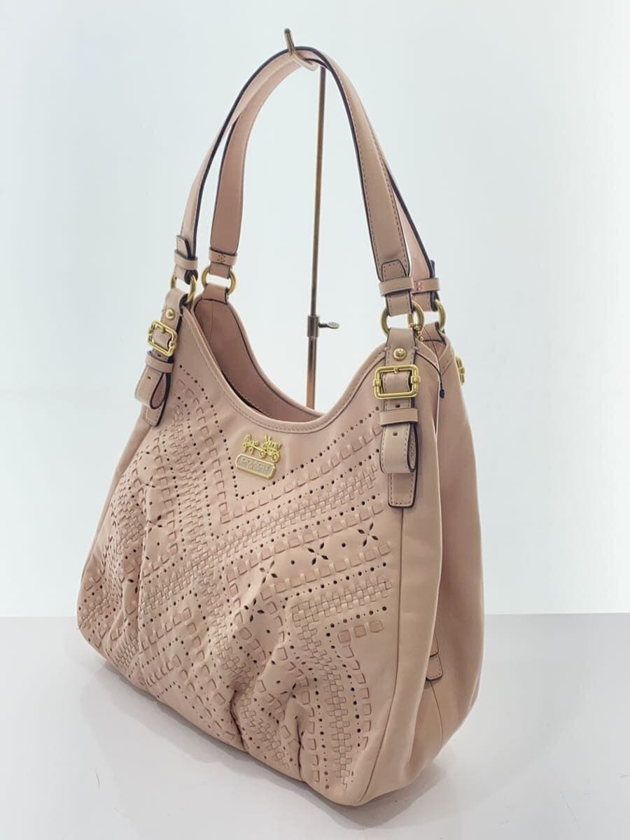 COACH Shoulder Bag_All Leather_All Over Pattern Leather PNK All Over Pattern 2