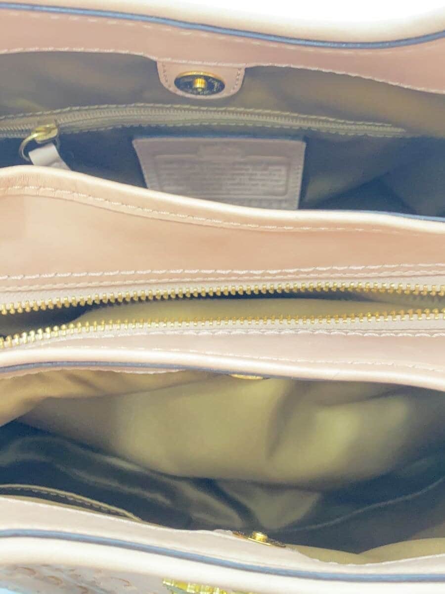 COACH Shoulder Bag_All Leather_All Over Pattern Leather PNK All Over Pattern 6