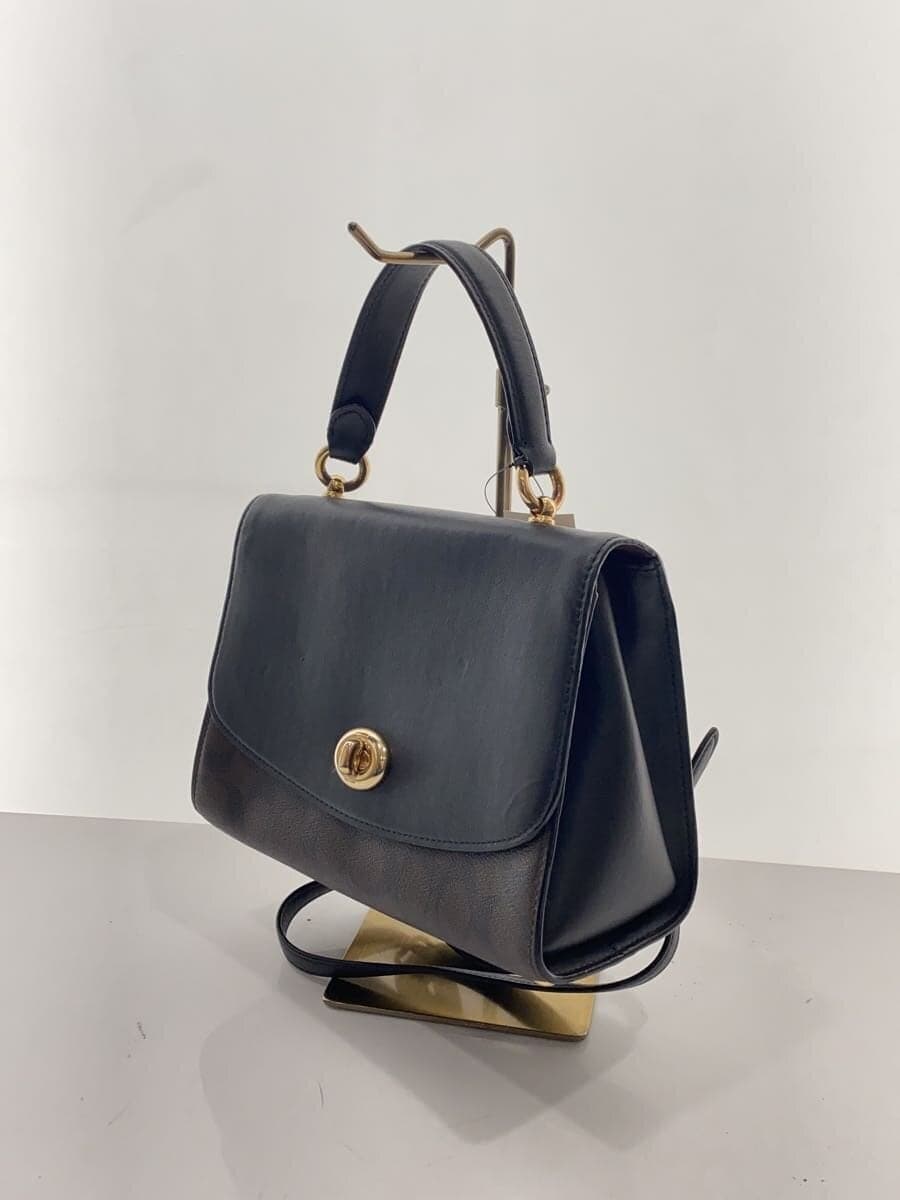 COACH Shoulder Bag Leather BRW All Over Pattern 76620 2