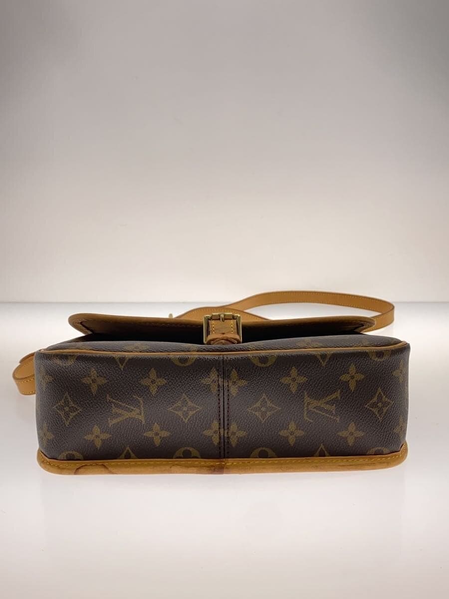 LOUIS VUITTON Sologne _Monogram Canvas PVC BRW M42250 4