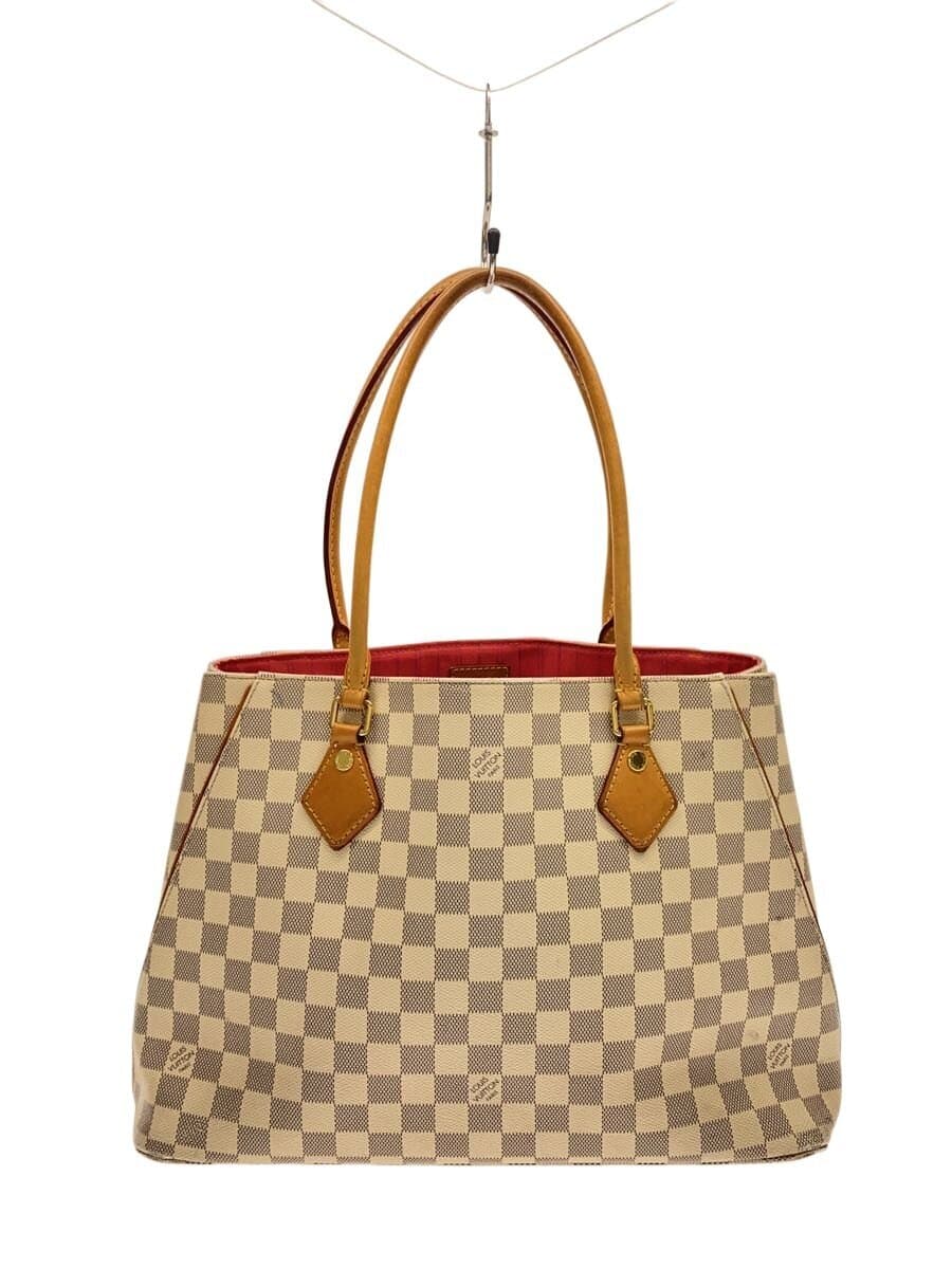LOUIS VUITTON Calvi _Damier Azur PVC WHT White