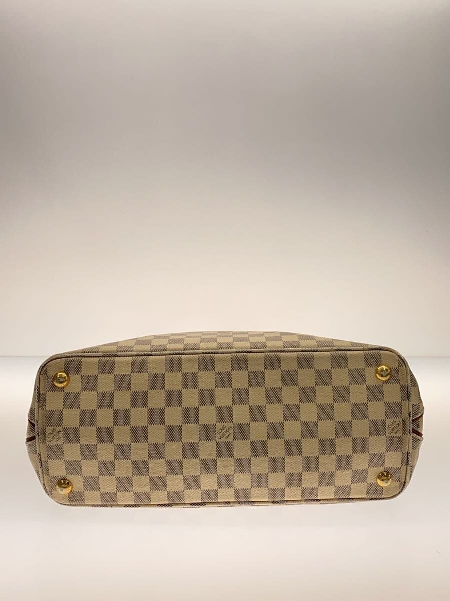 LOUIS VUITTON Calvi _Damier Azur PVC WHT White 4