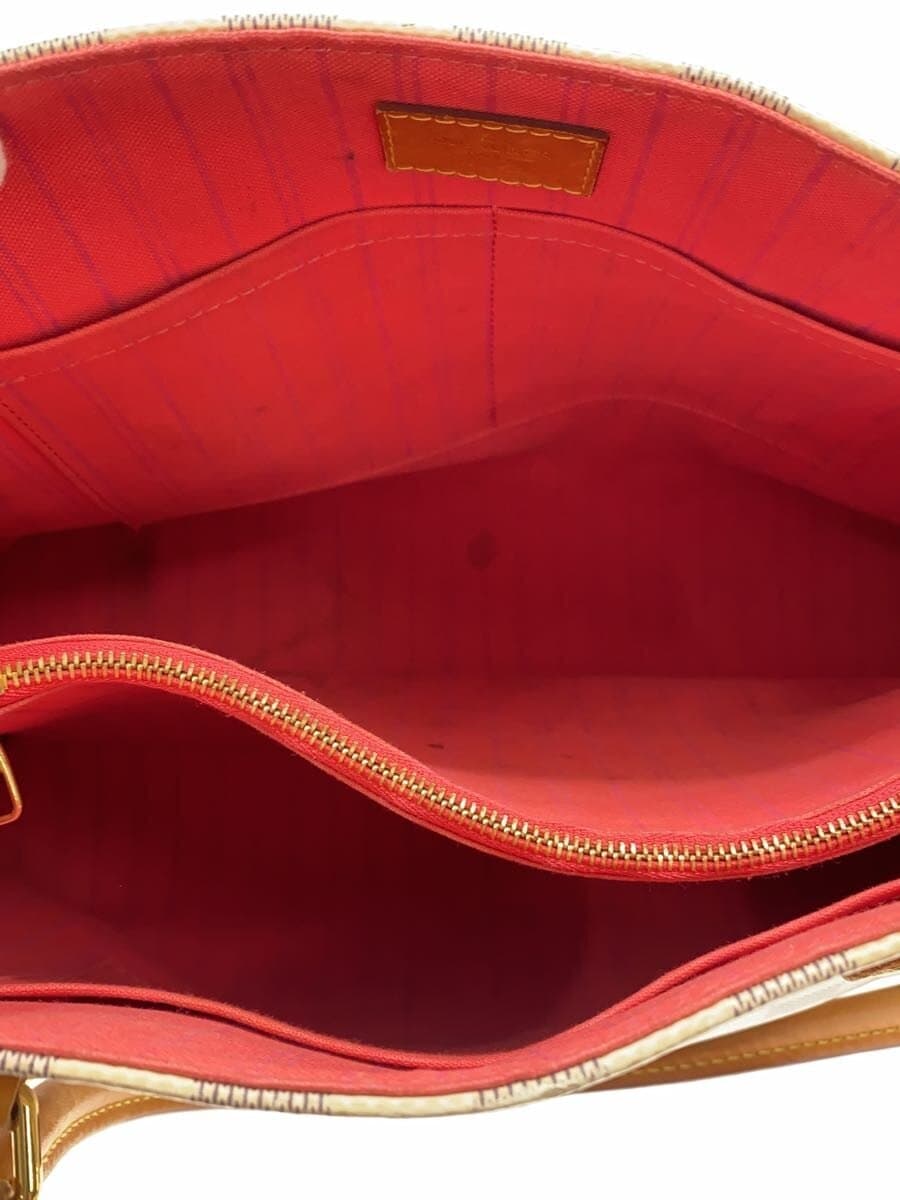 LOUIS VUITTON Calvi _Damier Azur PVC WHT White 6