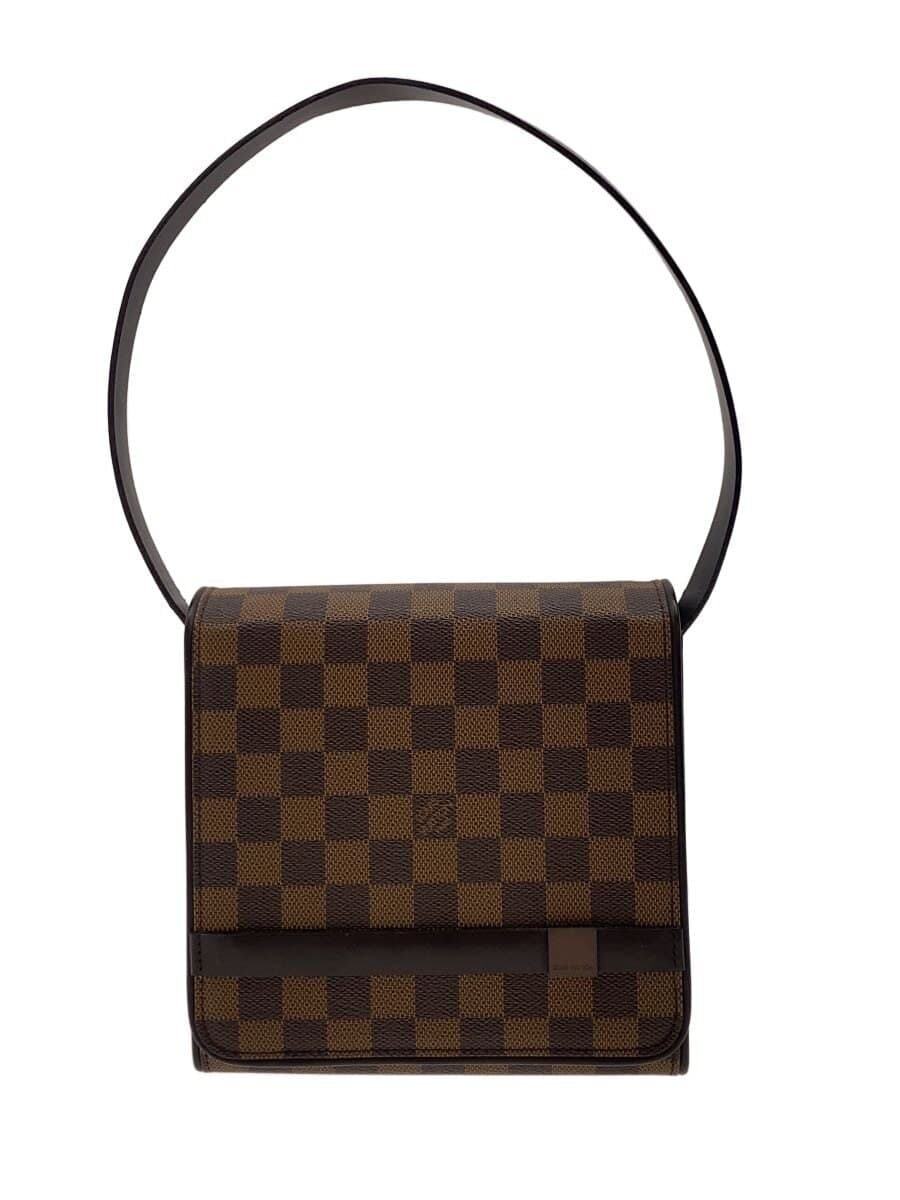 LOUIS VUITTON Tribeca Mini_Damier Ebene PVC BRW Brown