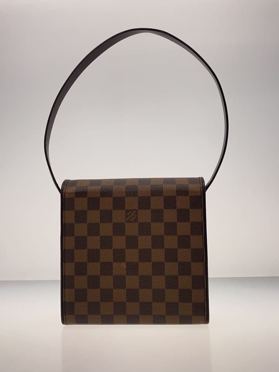 LOUIS VUITTON Tribeca Mini_Damier Ebene PVC BRW Brown 3