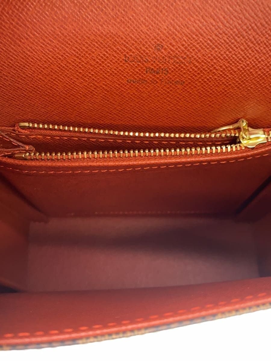 LOUIS VUITTON Tribeca Mini_Damier Ebene PVC BRW Brown 6