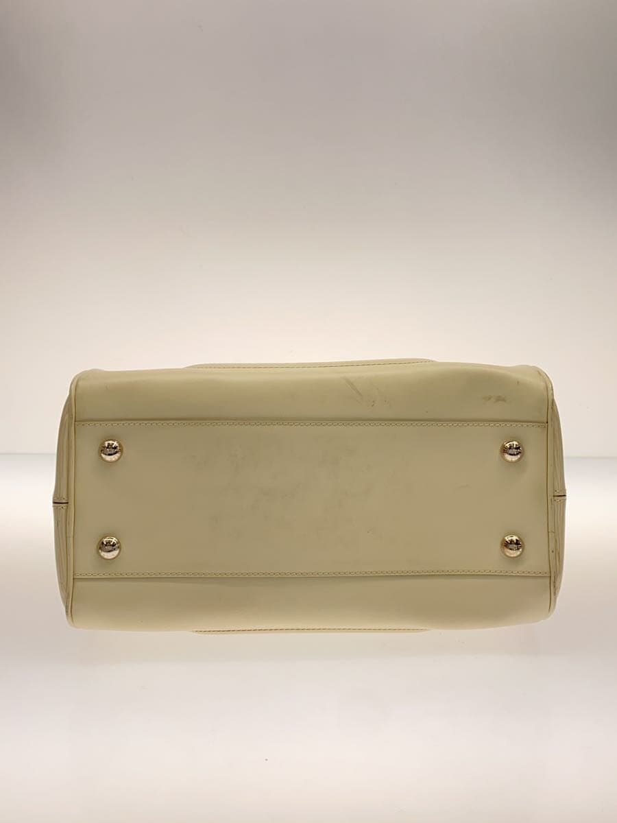 LOUIS VUITTON Bo Ring Montaigne PM_Epi Leather WHT White 4