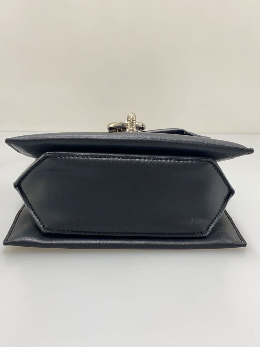 CHARLES&KEITH chain shoulder bag leather BLK③ 4