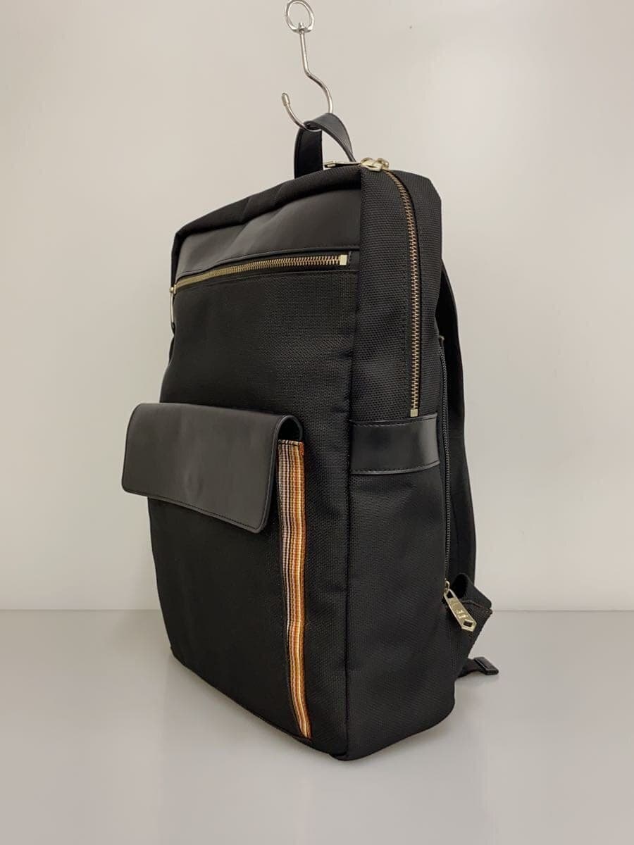 Paul Smith Backpack Polyester Gray Solid Color 2